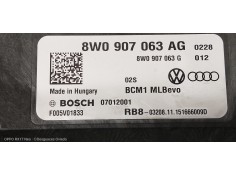 Recambio de modulo electronico para audi q7 (4m) 3.0 tdi quattro referencia OEM IAM F005V01833 8W0907063AG BCM1MLBEVO 07012001  2