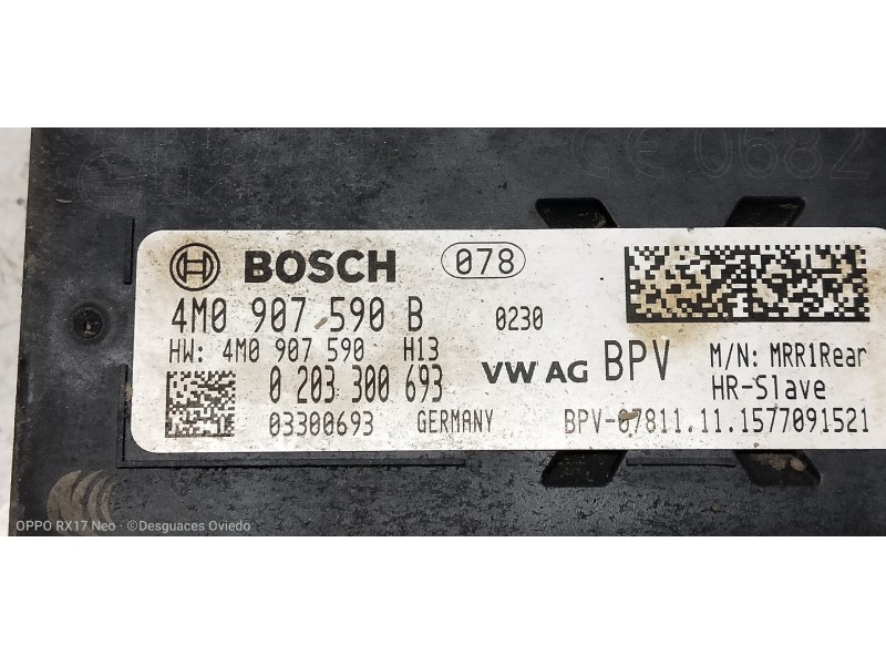 Recambio de modulo electronico para audi q7 (4m) 3.0 tdi quattro referencia OEM IAM   