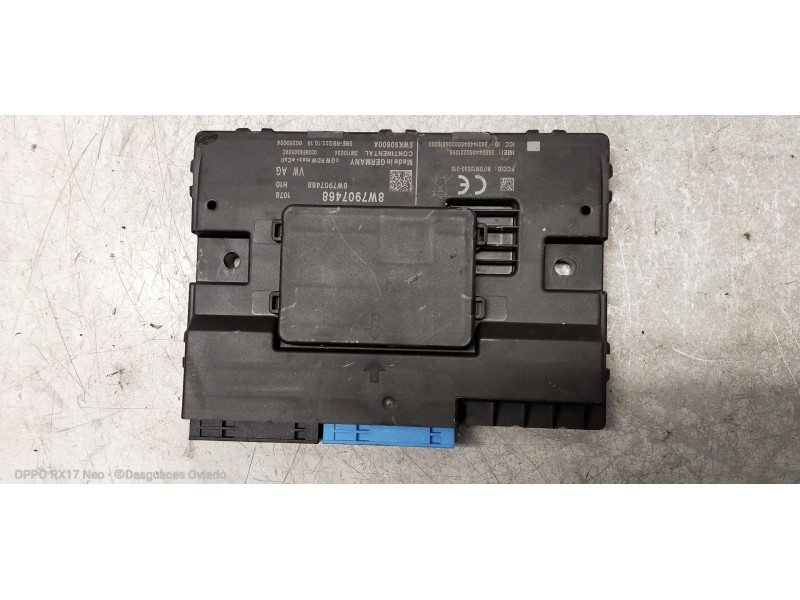 Recambio de modulo electronico para audi q7 (4m) 3.0 tdi quattro referencia OEM IAM 8W7907468 5WK50600A 