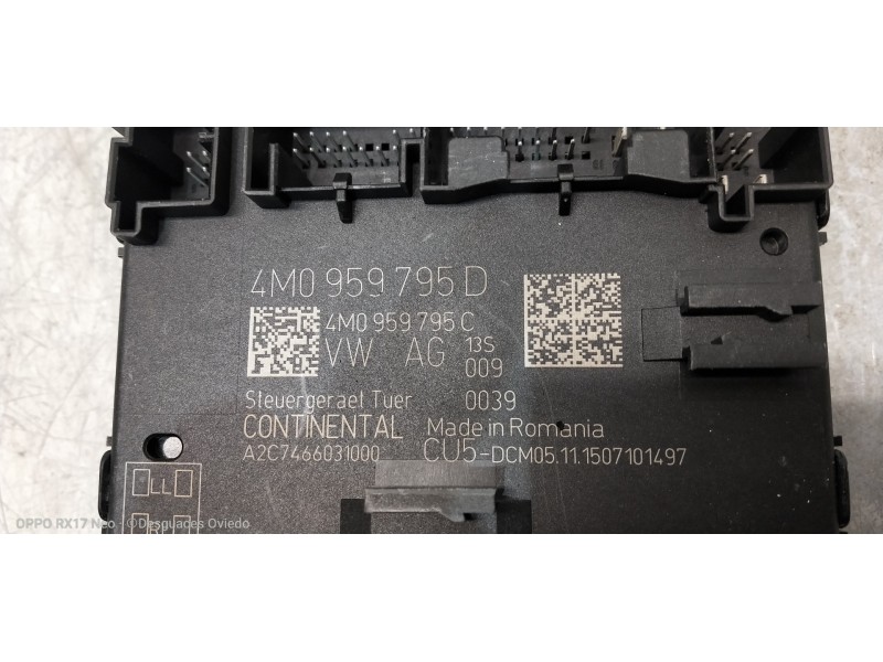 Recambio de modulo electronico para audi q7 (4m) 3.0 tdi quattro referencia OEM IAM   