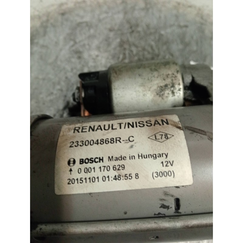 Recambio de motor arranque para renault megane iii berlina 5 p business referencia OEM IAM 233004868R  