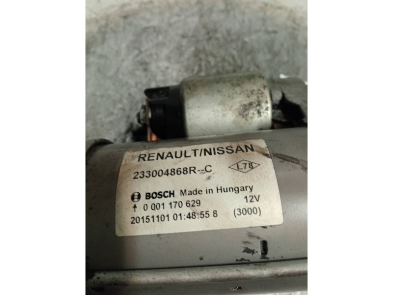 Recambio de motor arranque para renault megane iii berlina 5 p business referencia OEM IAM 233004868R  