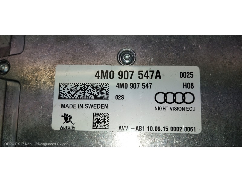 Recambio de modulo electronico para audi q7 (4m) 3.0 tdi quattro referencia OEM IAM 4M0907547A  