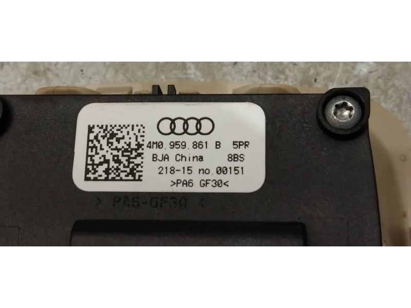 Recambio de mando multifuncion para audi q7 (4m) 3.0 tdi quattro referencia OEM IAM 4M0959861B  