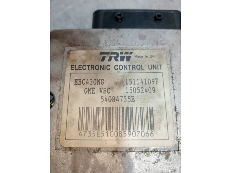 Recambio de abs para opel vectra c caravan elegance referencia OEM IAM 54084735E 15114109F 15052409