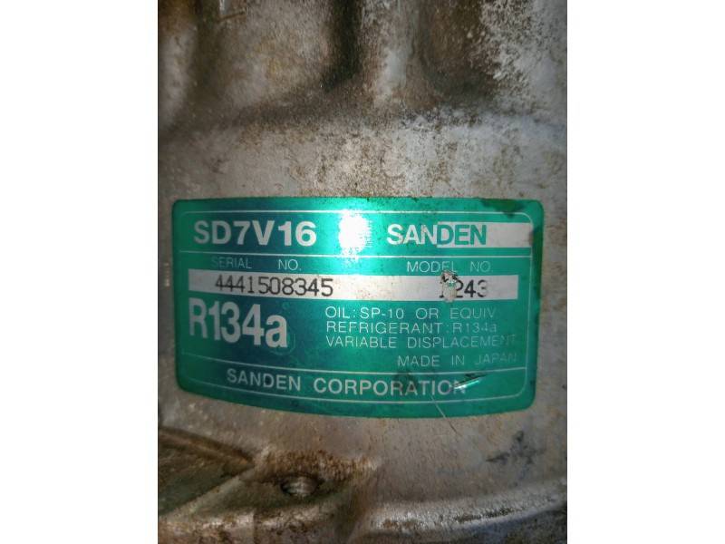 Recambio de compresor aire acondicionado para peugeot 607 (s1) básico referencia OEM IAM SD7V161243  