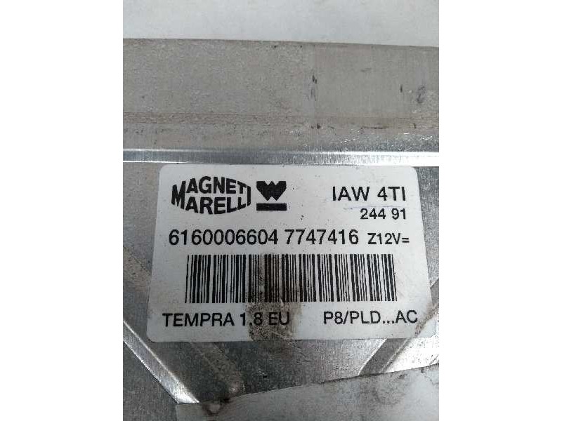 Recambio de centralita motor uce para fiat tempra berlina (159) referencia OEM IAM IAW4T1 6160006604 7747416