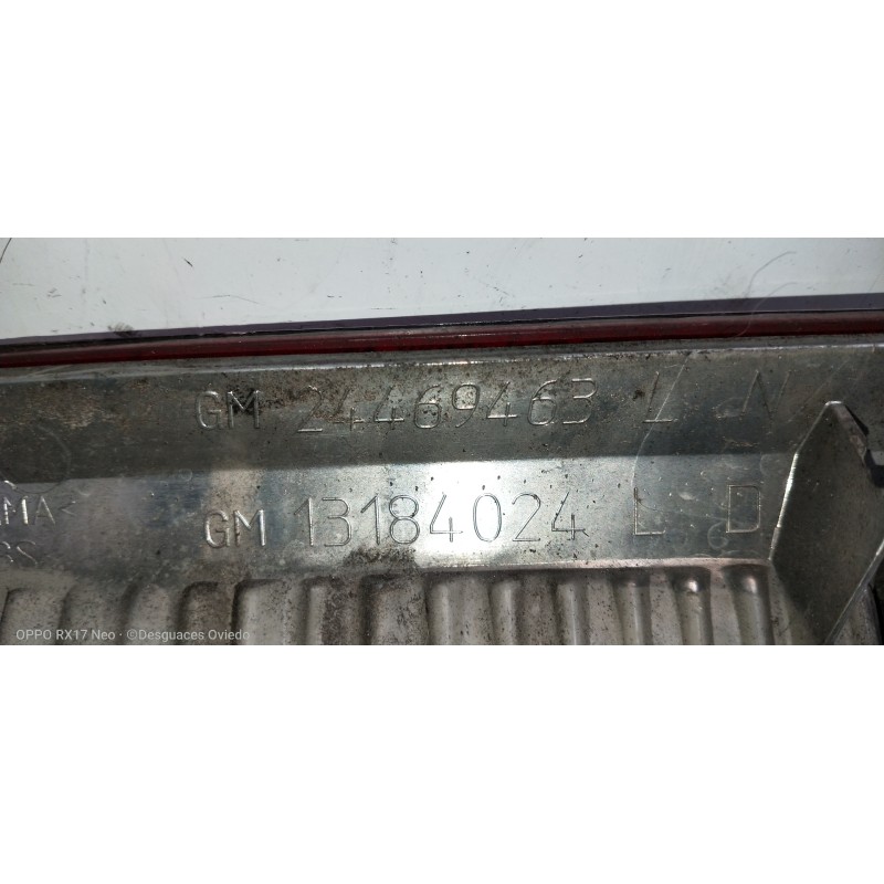 Recambio de piloto trasero izquierdo interior para opel vectra c caravan elegance referencia OEM IAM 24469463LN 13184024LD 