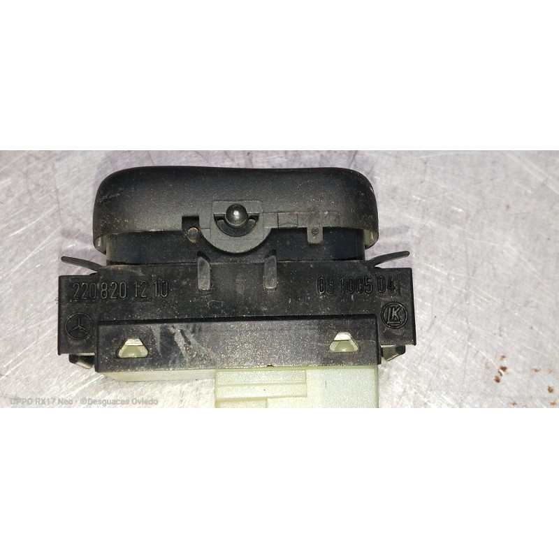 Recambio de mando elevalunas delantero derecho para mercedes clase s (w220) berlina 430 (220.070) referencia OEM IAM 2208201210 