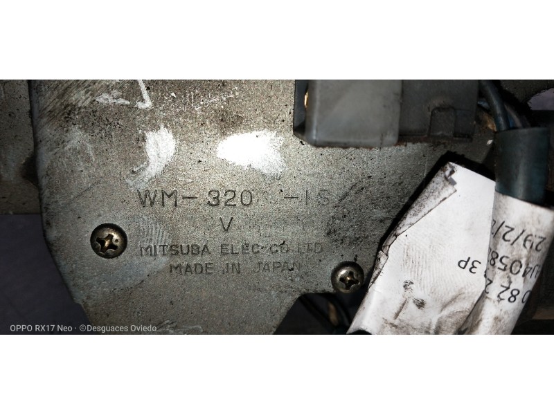 Recambio de motor limpia trasero para mitsubishi montero (l040) 2500 td (2-ptas.) referencia OEM IAM WM3208IS  