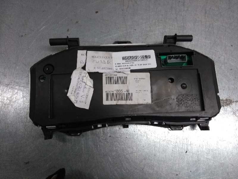 Recambio de cuadro instrumentos para renault clio iii 1.5 dci diesel fap referencia OEM IAM 8200761865M UHFC005444  Recambio de cuadro instrumentos para renault clio iii 1.5 dci diesel fap referencia OEM IAM 8200761865M UHFC005444