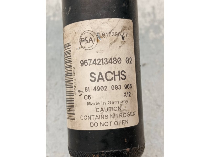 Recambio de amortiguador trasero derecho para peugeot partner kombi access referencia OEM IAM 9674213480 814902003965 