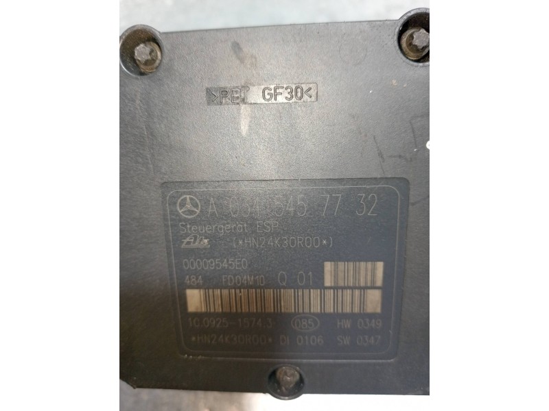 Recambio de abs para mercedes clase clk (w209) coupe 270 cdi (209.316) referencia OEM IAM 10092515743 A0345457732 