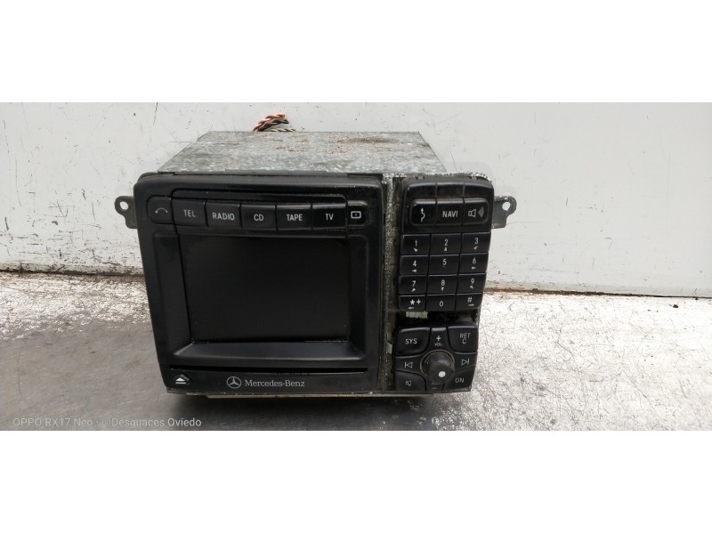 Recambio de pantalla multifuncion para mercedes clase s (w220) berlina 430 (220.070) referencia OEM IAM A2208204689 7612001163 8