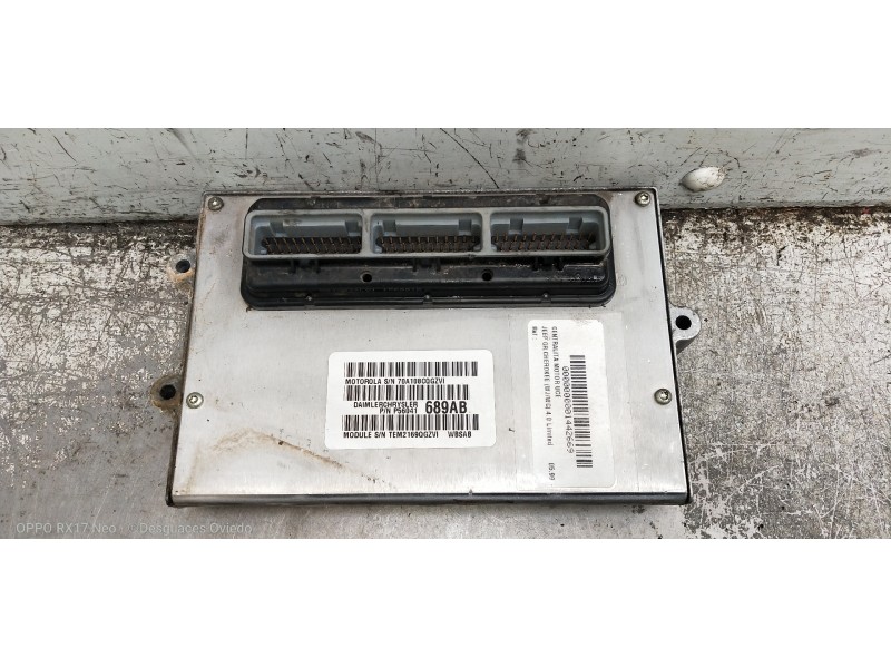 Recambio de centralita motor uce para jeep gr.cherokee (wj/wg) 4.0 limited referencia OEM IAM P56041689AB  