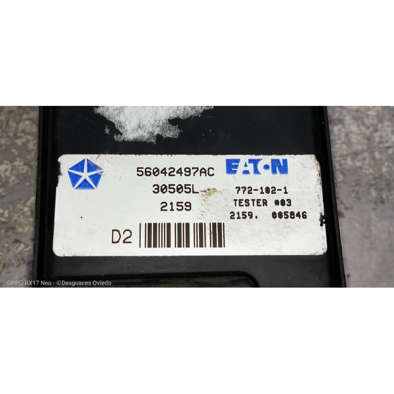 Recambio de mando elevalunas delantero izquierdo para jeep gr.cherokee (wj/wg) 4.0 limited referencia OEM IAM 56042497AC 30505L 