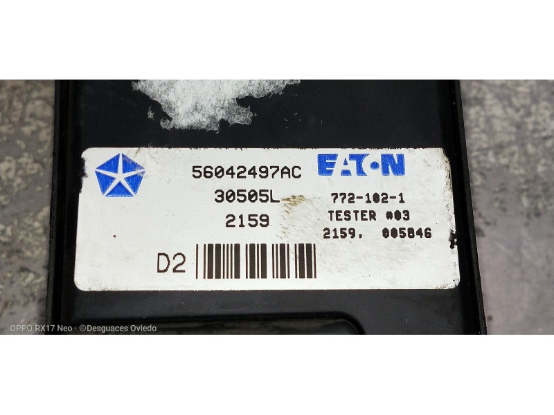 Recambio de mando elevalunas delantero izquierdo para jeep gr.cherokee (wj/wg) 4.0 limited referencia OEM IAM 56042497AC 30505L 