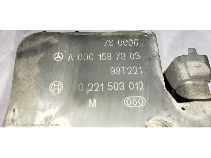 Recambio de bobina encendido para mercedes clase s (w220) berlina 430 (220.070) referencia OEM IAM A0001587303 0221503012 