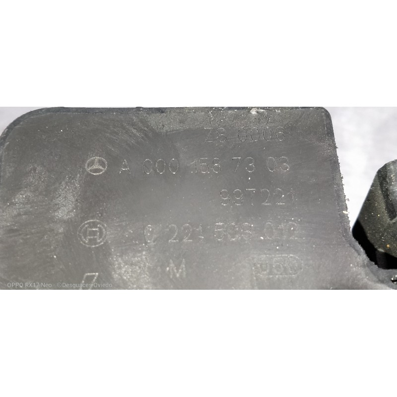 Recambio de bobina encendido para mercedes clase s (w220) berlina 430 (220.070) referencia OEM IAM A0001587303 0221503012 