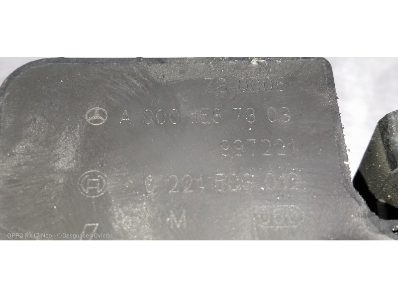 Recambio de bobina encendido para mercedes clase s (w220) berlina 430 (220.070) referencia OEM IAM A0001587303 0221503012 