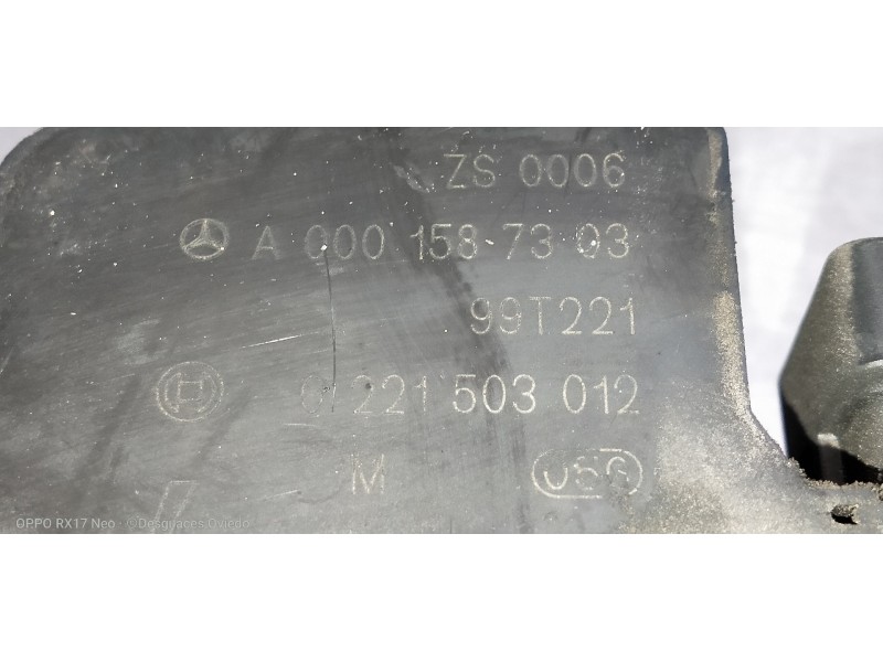 Recambio de bobina encendido para mercedes clase s (w220) berlina 430 (220.070) referencia OEM IAM A0001587303 0221503012 