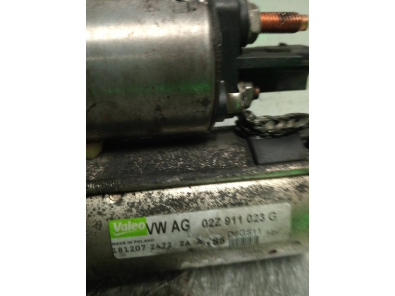 Recambio de motor arranque para seat altea xl (5p5) sport-up referencia OEM IAM 02Z911023G  