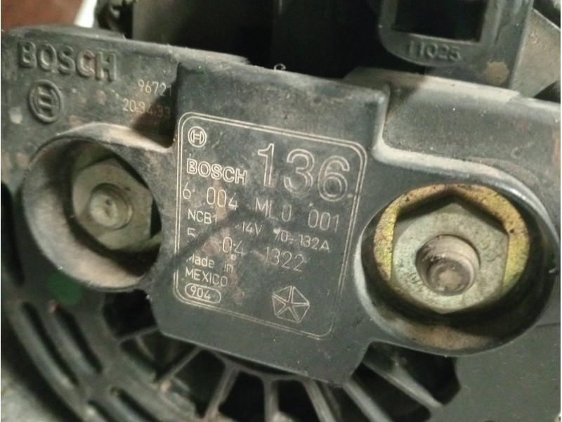 Recambio de alternador para jeep gr.cherokee (wj/wg) 4.0 limited referencia OEM IAM 6004ML0001  