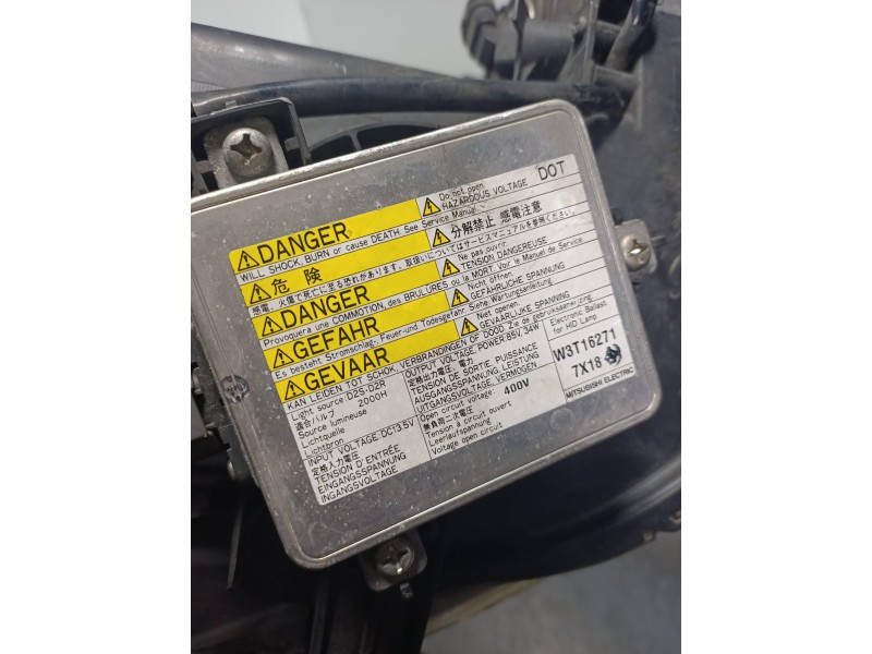 Recambio de faro izquierdo para mitsubishi outlander (cw0) 2.0 di-d cat referencia OEM IAM  W3T162717X18 XENON