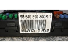 Recambio de caja reles / fusibles para citroen c4 picasso sx referencia OEM IAM 96640590800R BSI04EVK0400  2