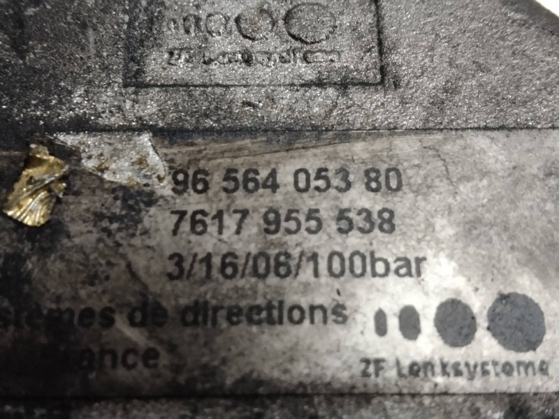 Recambio de bomba direccion para citroen c5 berlina lx (e) referencia OEM IAM 9656405380 7617955538 