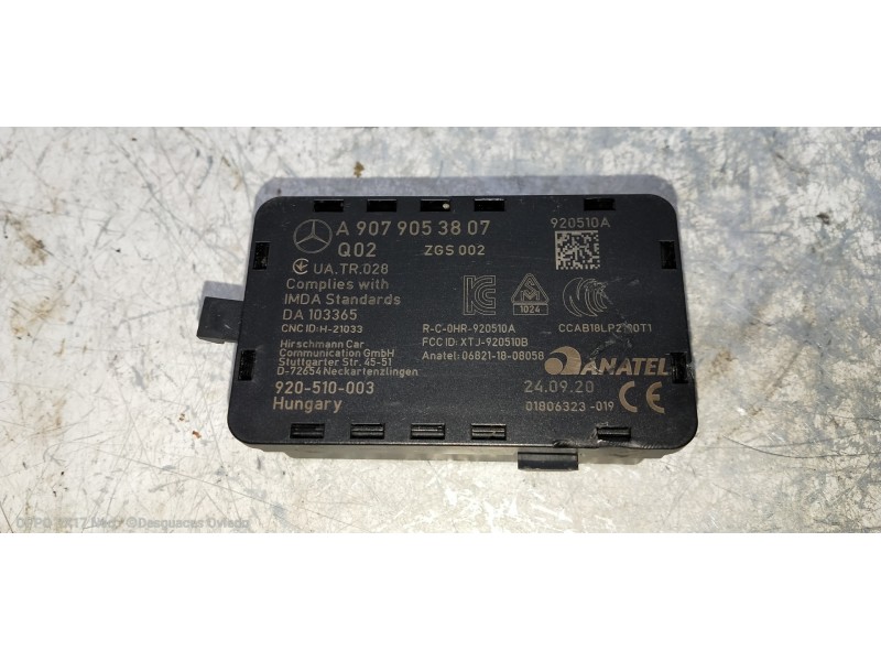 Recambio de modulo electronico para mercedes sprinter iii furgón fwd 2.1 cdi cat referencia OEM IAM A9079053807  