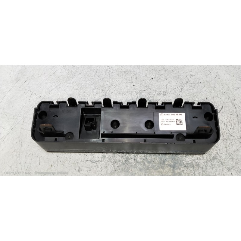 Recambio de mando calefaccion / aire acondicionado para mercedes sprinter iii furgón fwd 2.1 cdi cat referencia OEM IAM A9079054