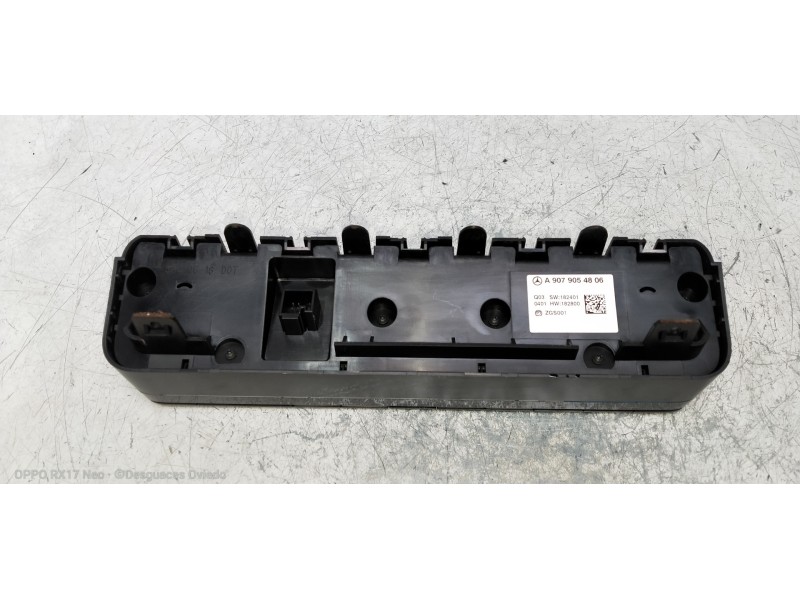 Recambio de mando calefaccion / aire acondicionado para mercedes sprinter iii furgón fwd 2.1 cdi cat referencia OEM IAM A9079054
