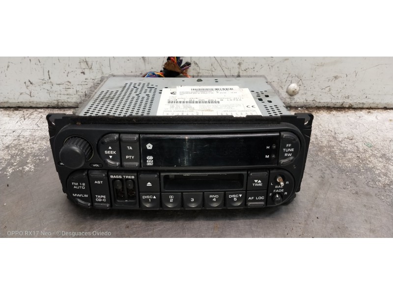 Recambio de sistema audio / radio cd para chrysler 300 m (lr) 2.7 v6 referencia OEM IAM TB1AA261814744 54D71204W120 