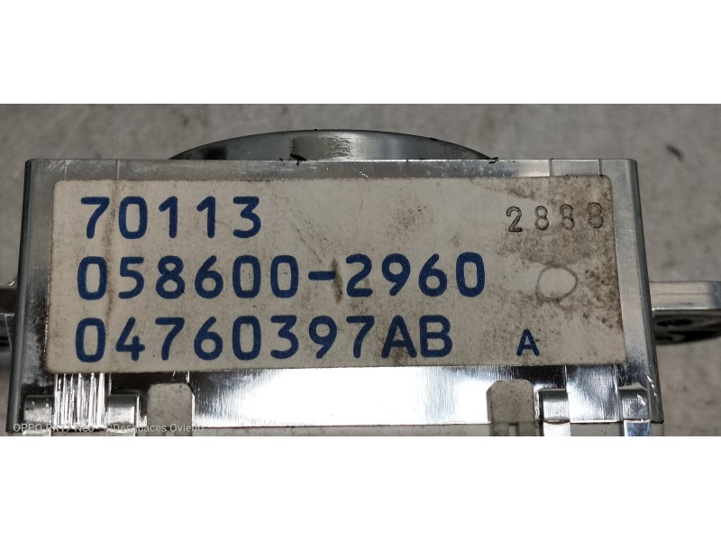 Recambio de modulo electronico para chrysler 300 m (lr) 2.7 v6 referencia OEM IAM   RELOJ