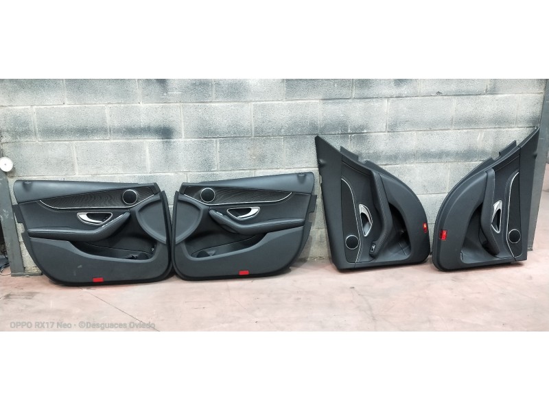 Recambio de juego tapizados / cartoneras para mercedes clase c (w205) lim. 2.1 cdi cat referencia OEM IAM   