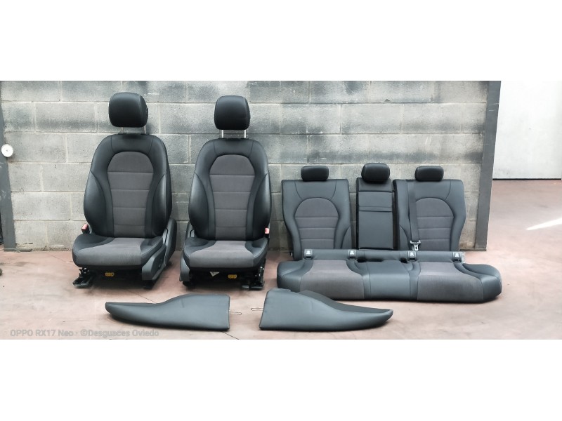Recambio de juego asientos completo para mercedes clase c (w205) lim. 2.1 cdi cat referencia OEM IAM   