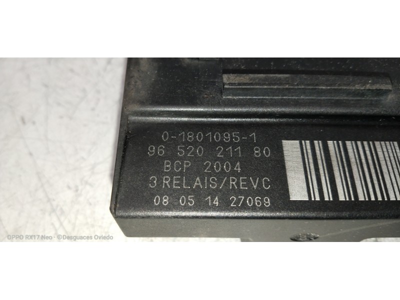 Recambio de modulo electronico para citroen c3 1.4 hdi cool referencia OEM IAM 9652021180  