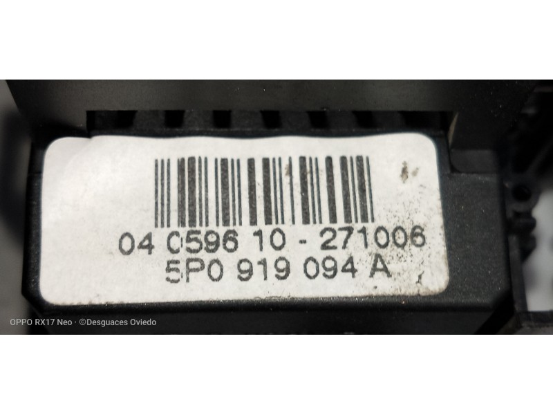 Recambio de mando luces para seat leon (1p1) reference referencia OEM IAM 1P1941431B 5P0919094A 