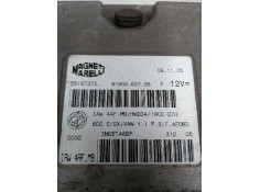 Recambio de centralita motor uce para fiat seicento (187) 1.1 cat referencia OEM IAM IAW4AFM9 55187372 6160062705 2
