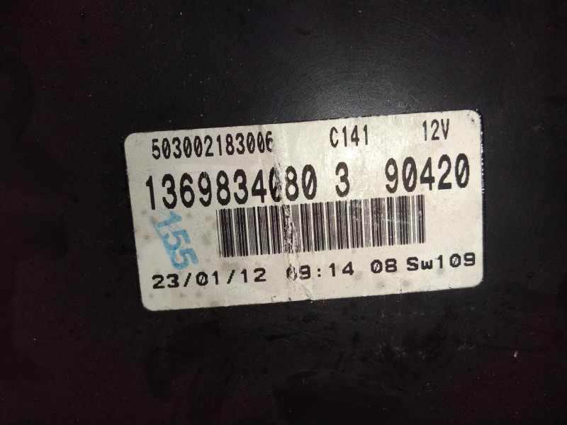 Recambio de cuadro instrumentos para peugeot bipper tepee active referencia OEM IAM 1369834080 503002183006 