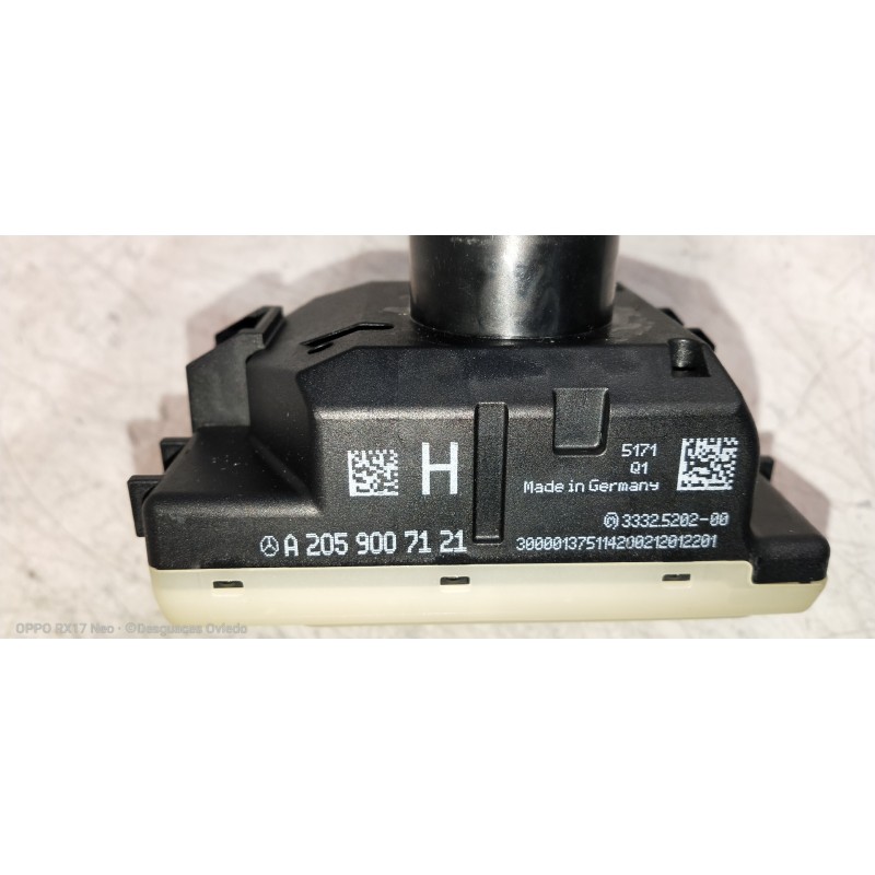 Recambio de conmutador de arranque para mercedes clase c (w205) lim. 2.1 cdi cat referencia OEM IAM A2059007121 3332520200 