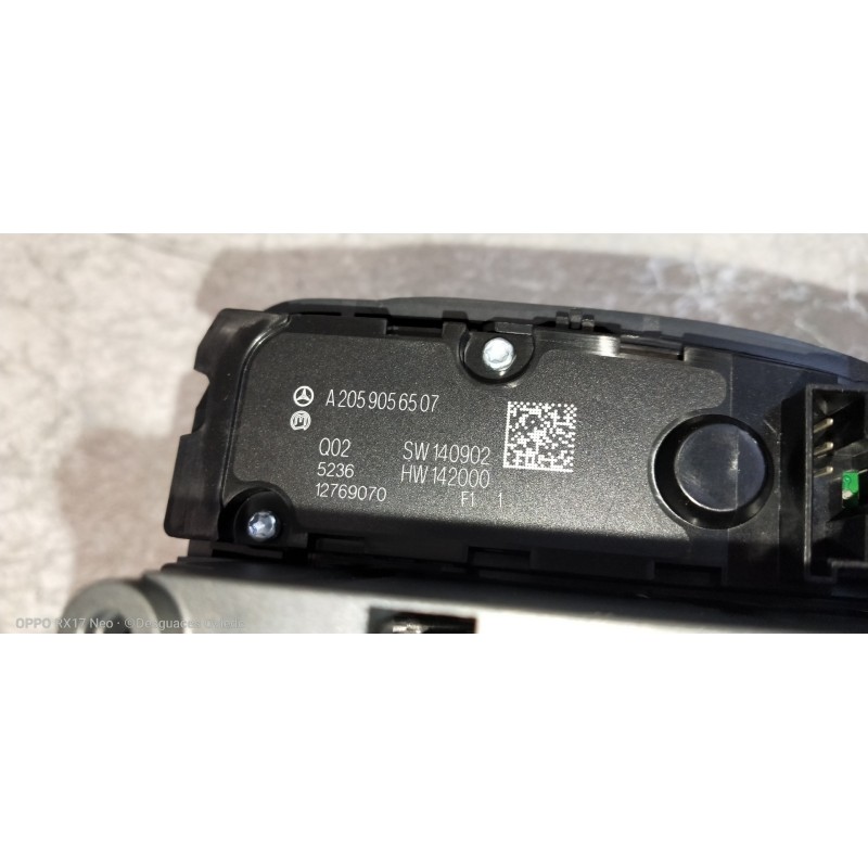 Recambio de mando multifuncion para mercedes clase c (w205) lim. 2.1 cdi cat referencia OEM IAM A2059008018 A2059005915 A2059059