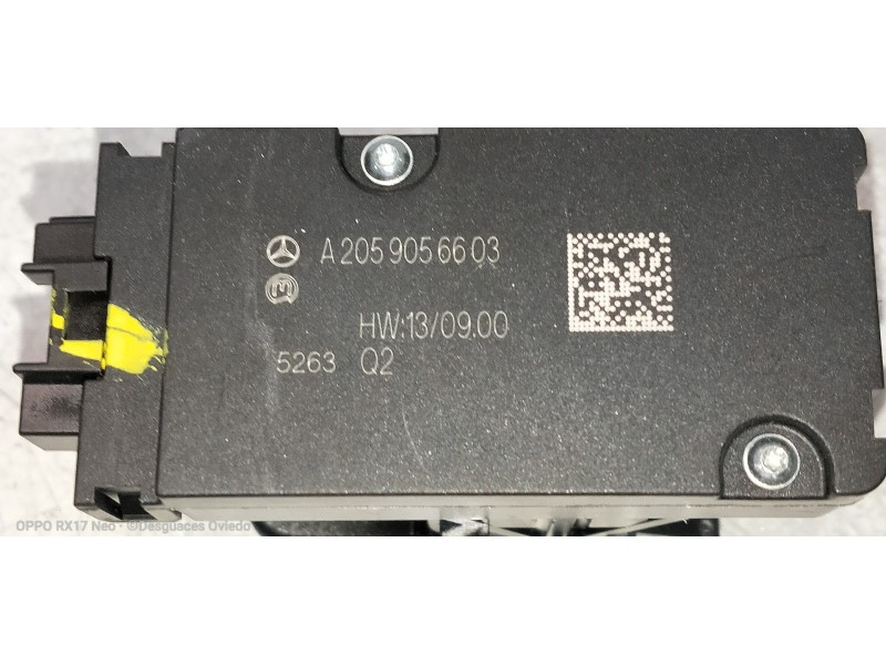 Recambio de mando multifuncion para mercedes clase c (w205) lim. 2.1 cdi cat referencia OEM IAM A2059056603  