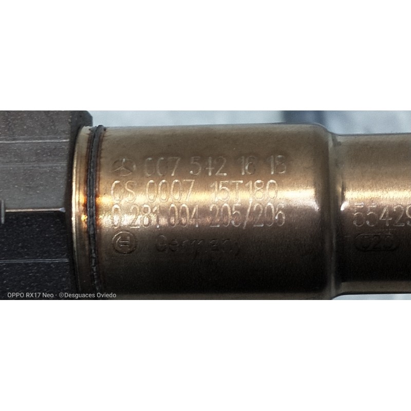 Recambio de sonda lambda para mercedes clase c (w205) lim. 2.1 cdi cat referencia OEM IAM 0281004205 0075421618 