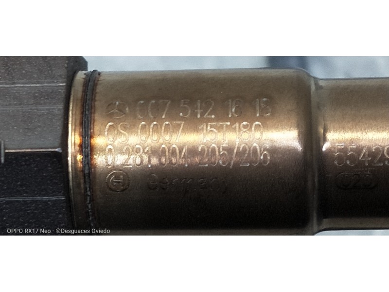 Recambio de sonda lambda para mercedes clase c (w205) lim. 2.1 cdi cat referencia OEM IAM 0281004205 0075421618 