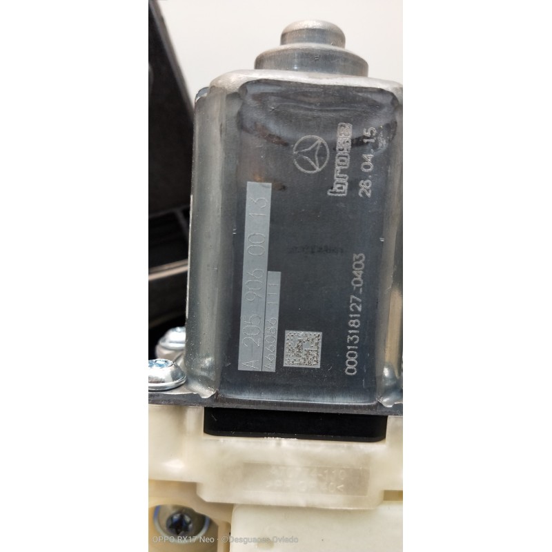 Recambio de elevalunas delantero izquierdo para mercedes clase c (w205) lim. 2.1 cdi cat referencia OEM IAM A2057200179 A0997202