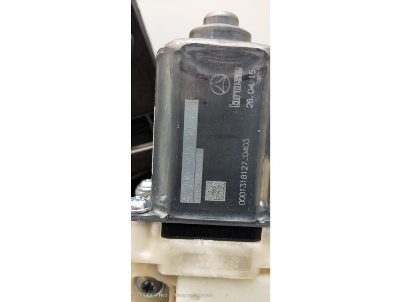 Recambio de elevalunas delantero izquierdo para mercedes clase c (w205) lim. 2.1 cdi cat referencia OEM IAM A2057200179 A0997202