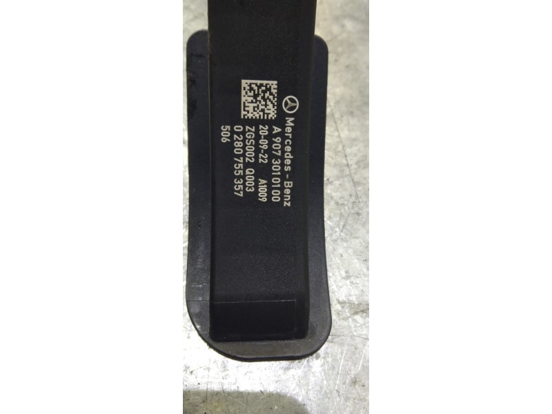 Recambio de potenciometro pedal para mercedes sprinter iii furgón fwd 2.1 cdi cat referencia OEM IAM A9073010100 0280755357 