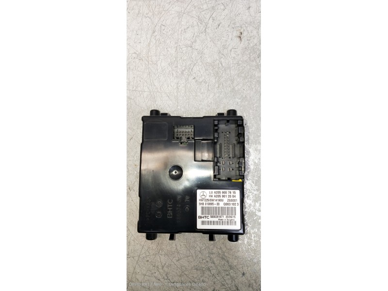 Recambio de modulo electronico para mercedes clase c (w205) lim. 2.1 cdi cat referencia OEM IAM A2059007615 A2059012004 5HB01089